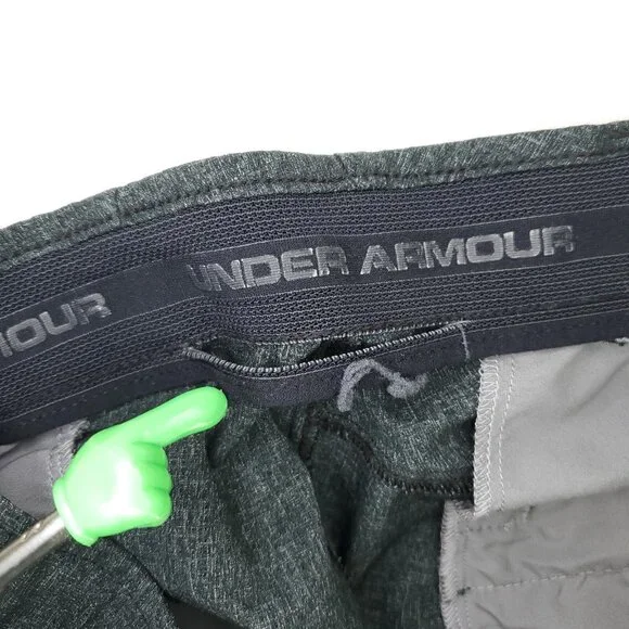 Under Armour Golf Pants Mens 40x30 Gray Vented Showdown Performance Stretch - Picture 7 of 12